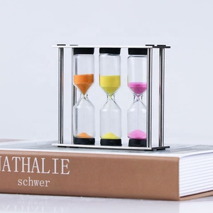 Timer da tè In acciaio inossidabile <span class=keywords><strong>tre</strong></span> In uno 3-4-5 <span class=keywords><strong>minuti</strong></span> a clessidra - Product Image 2