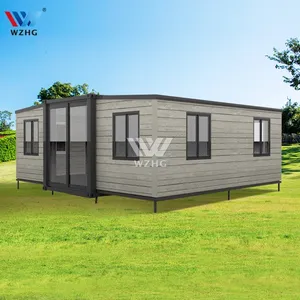 China Wzh Bunkie Hut Chinese Geprefabriceerde Huis Geprefabriceerde Kascontainer Huizen Usa