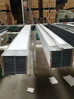 Vuelos comerciales de aluminio de acordeón puertas correderas manual de policarbonato transparente puerta plegable
