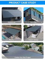 Toiture et Mur en Panneaux Sandwich en Aluminium pour Hôtels Modernes, Entrepôts, Ateliers, Chambres Froides, Utilisation Extérieure, Résistant à la Corrosion, Isolation Thermique