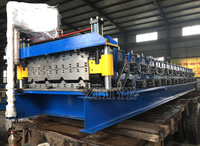 Machine de formage de rouleaux de tôles de toiture double couche PPGI PPGL GI GL, machine de fabrication de panneaux muraux métalliques