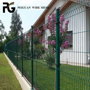 Paneles <span class=keywords><strong>de</strong></span> Malla <span class=keywords><strong>de</strong></span> Alambre Soldada Galvanizada en 3D para Seguridad del Hogar, Campos Deportivos y Perímetros Industriales, Diseño <span class=keywords><strong>de</strong></span> Acero Curvado - Product Image 1