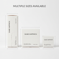 Boîte d'emballage personnalisée pour lotion et crème pour le visage, carton pour huiles essentielles et parfums avec fermeture éclair, auto-érectible en carton ivoire