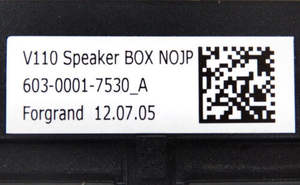 Haut-parleurs internes pour ordinateur portable <span class=keywords><strong>SONY</strong></span> Vaio SVE14A <span class=keywords><strong>SVE14</strong></span> SVE14AE13A 603-0001-7530 à prix de gros - Product Image 3