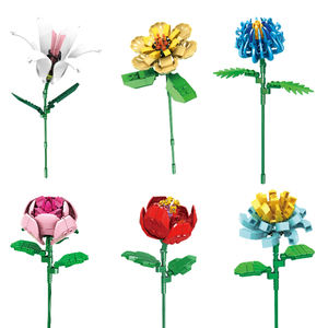 Blocs de construction personnalisés Hengzhi, fleurs, <span class=keywords><strong>nano</strong></span> blocs, <span class=keywords><strong>puzzle</strong></span> <span class=keywords><strong>3D</strong></span>, briques pixel, mini blocs de construction pour enfants, jouets - Product Image 4