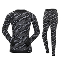 Conjunto de ropa interior de esquí transpirable para hombre Alpine PRO, ropa interior térmica para deportes de invierno para hombre