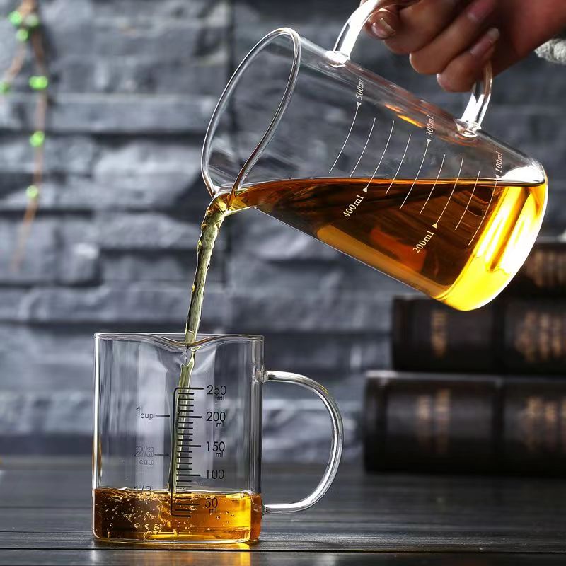 borosilicate glass measuring cup wholesale glass measuring jug for kitchen