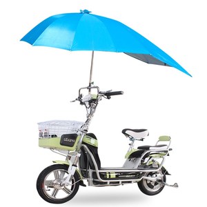 Parapluie manuel droit imperméable pour moto, voiture, scooter avec protection solaire et housse de pluie - Product Image 6