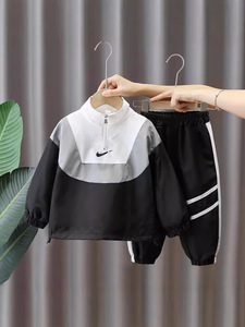 <span class=keywords><strong>Traje</strong></span> <span class=keywords><strong>de</strong></span> Primavera y Otoño para Niños, Estilo Occidental, Dos Piezas, Ropa para Bebés con Estampado <span class=keywords><strong>de</strong></span> Letras - Product Image 6