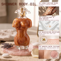 Aceite Corporal Personalizado con Brillo para Mujer, Hidratante, Aclarante, Bronceador, Nutritivo, OEM ODM, Iluminador, con SPF, Certificado para el Cuidado de la Piel