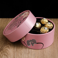 Boîtes d'emballage de luxe personnalisées avec fermeture magnétique pour cadeaux de chocolat, bonbons et dates pour la Saint-Valentin