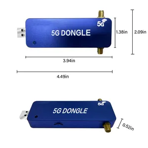 5G Dongle Usb dengan Slot Sim Antena 5G LTE Eksternal Dapat Dilepas Kecepatan Tinggi untuk LTE Industri & Pribadi