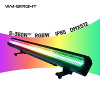 Projecteur LED Wash RGBW 400W Ultra-Lumineux à Effet Stroboscopique, Étanche IP65, IRC Ra90, Éclairage de Scène Extérieur DMX512 pour Concerts, DJ et Spectacles Disco