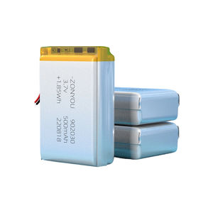 도매 ZonYou 902030 리포 파우치 배터리 셀, 소비자 가전제품 및 어린이용 전동 장난감용 500회 이상의 긴 수명 수명 기간 - Product Image 2