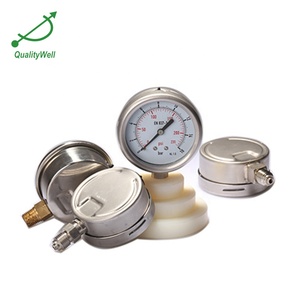 China Bayonet Bezel Mini Air Oil <strong>Filled</strong> <strong>Pressure</strong> <strong>Gauge</strong> - Product Image 6