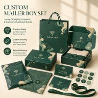 Boîtes d'expédition personnalisées en couleur, réutilisables, grande capacité, boîtes en papier portables, couleur personnalisée pour l'emballage de chaussures et de vêtements, ensemble de boîtes