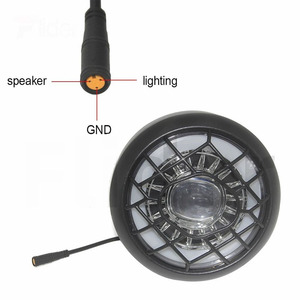 Großhandel OUXI V8 E-<span class=keywords><strong>Bike</strong></span> Zubehör 3-Pin Scheinwerfer mit Lautsprecher für OUXI V8 <span class=keywords><strong>Fat</strong></span> E-<span class=keywords><strong>Bike</strong></span> Ersatzteile - Product Image 3