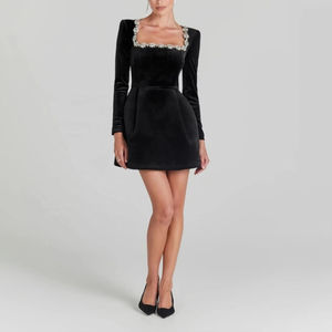 Vestidos donne eleganti abiti di lusso Casual da donna abiti Casual immagini elegantemente Casual <span class=keywords><strong>Sexy</strong></span> - Product Image 2