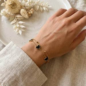 Pulsera luminosa sin intermediarios, protección de recubrimiento electrónico, regalo de vacaciones para mujer, eslabones huecos ligeros - Product Image 3