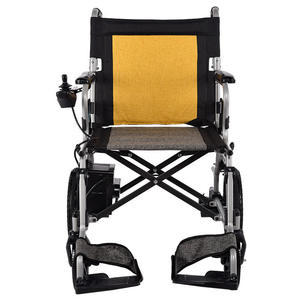 Lightweight Aluminum Alloy Electric Power Wheelchair Portable Folding Lithium Battery Wheels <strong>Walker</strong> <strong>Rollator</strong> CE Certified 1 Year - Product Image 2