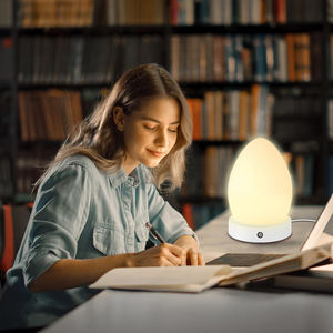 <span class=keywords><strong>Lampe</strong></span> de luminothérapie design œuf, <span class=keywords><strong>lampe</strong></span> <span class=keywords><strong>anti</strong></span>-<span class=keywords><strong>dépression</strong></span> hivernale SAD, 6 niveaux de luminosité, <span class=keywords><strong>lampe</strong></span> de luminothérapie LED - Product Image 1