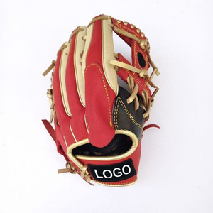 Guanti da baseball in pelle bovina per mancini, per bambini e adulti, professionali, impermeabili, elasticizzati, isolati, per l'<span class=keywords><strong>outfield</strong></span> e il recupero della palla - Product Image 6