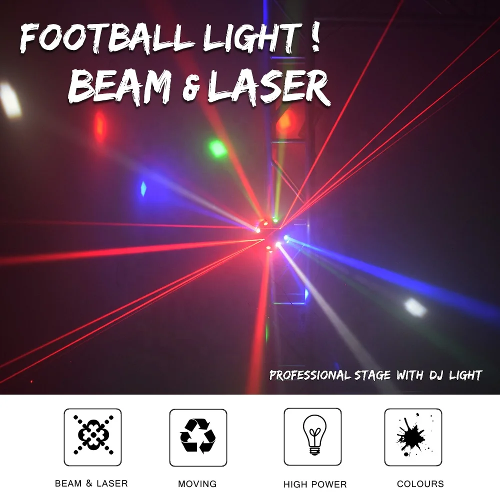 ムービングライト ディスコライト 120W LED 3in1 日本コンセント対応