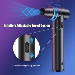 <span class=keywords><strong>Ventilador</strong></span> pequeño de aire comprimido eléctrico inalámbrico de mano portátil de 130000RPM para coche - Product Image 3