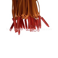 Tête d'allumage de feux d'artifice à télécommande longue portée de 2 mètres avec effet de étincelle, couleur orange