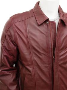 Chaqueta de bombardero de cordero de oveja personalizable para hombre con piel de vaca de talla grande con cierre de cremallera temporada de invierno - Product Image 4