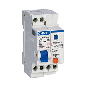 100% mới CHINT NXBLE-40 C Loại <span class=keywords><strong>RCCB</strong></span> 1P + N ngắt mạch 230V thu nhỏ ngắt mạch C6A 10A 16A 20A 25A 32A 40A <span class=keywords><strong>RCCB</strong></span> - Product Image 2