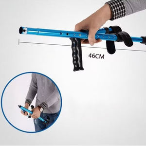 Offre Spéciale médical <span class=keywords><strong>pliable</strong></span> nouveau modèle réglable en alliage d'aluminium ligjtweight bâton de <span class=keywords><strong>marche</strong></span> coude béquilles - Product Image 4