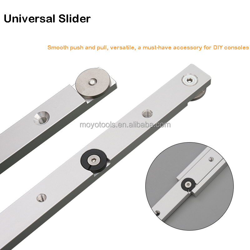 Т-образный паз для деревообработки, Скользящая дорожка типа 19 из алюминиевого сплава, Т-образная дорожка для деревообработки, пила/фрезерный станок, настольные инструменты