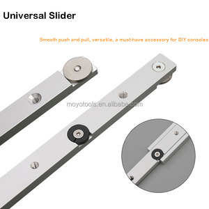 Rail de curseur <span class=keywords><strong>à</strong></span> fente en T pour le travail du bois Type 19 pistes en T en alliage d'aluminium piste d'onglet pour scie <span class=keywords><strong>à</strong></span> bois/outils d'établi de Table de routeur - Product Image 1