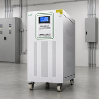Stabilisateur Compensé Triphasé SBW 60KVA 380V 415V AC avec Affichage LCD Régulateur de Puissance