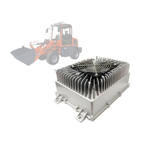 Chargeur étanche IP67 48V 72V pour chariots élévateurs à ciseaux, moteur et batterie LiFePO4 haute efficacité, entrée 110V 220V, sortie