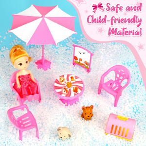 Vendita calda casa delle bambole per bambini per ragazze con auto da corsa pista di auto da corsa giocattolo casa delle bambole - Product Image 6