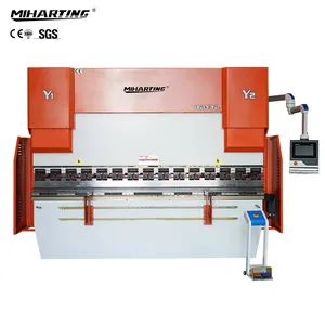 Hydraulic sheet metal press brake 3+1 axis hydraulic bending machine for sheet metal