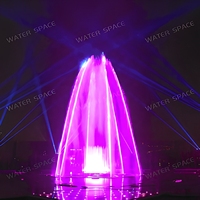 Fuente de Agua Seca Comercial Personalizada para Pisos, con LED de Colores Programables, Subterránea, para Entretenimiento en Plazas