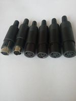 Châssis 3/4/5/6/7/8 broches Montage sur câble Mâle Femelle 3-8Pin S-Video Mini DIN Connecteur pour clavier PC