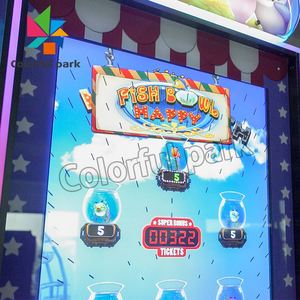 Machine de jeu d'arcade à monnayeur colorée, économique et esthétique pour parcs, machine de divertissement pour enfants, machine de loterie - Product Image 5