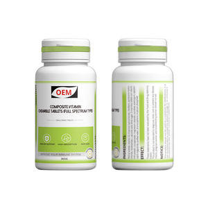 טבליות ויטמינים מרוכבות ללעיסה במחיר סיטונאי של HODAF, מולטי ויטמין ללעיסה לספורטאים לתמיכה בבריאות, ייצור לפי הזמנה (OEM) - Product Image 2