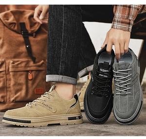 Zapatos de Trabajo para Hombre de Alta Calidad, Modernos, Resistentes al Desgaste, Antideslizantes, Versátiles y Casuales - Product Image 4