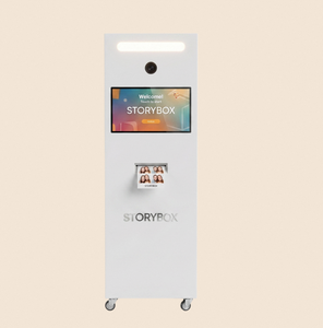 StoryBasic Automatic <b>Print</b> Booth 130kg Metal Frame DSLR/<b>Camera</b> Instant <b>Print</b> Kiosk Wi-Fi Enabled for Marketing Corporate Events - Product Image 1