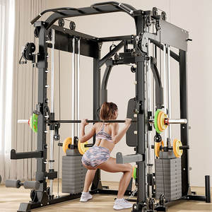 피트니스 상업용 근력 훈련 장비 프레스 종합 피트니스 스쿼트 랙 다기능 올인원 트레이너 - Product Image 6