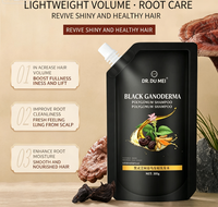 Dr Dumei Black Ganoderma He Shou Wu Shampoo Penguat Akar Anti Ketombe Pengontrol Minyak Memperbaiki Akar Rambut Meningkatkan Warna Gelap