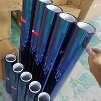 Película para Ventanas Laterales de Auto, Color Camaleón Morado 6099, Cambia de Color, 60% VLT, Resistente a Rayones, Rollo de 30 Metros