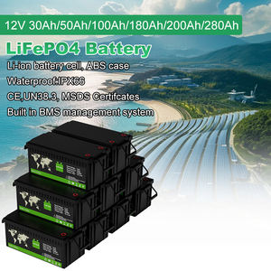 高出力Lifepo4 <span class=keywords><strong>12V</strong></span> 150Ahディープサイクルソーラーエネルギーバッテリーパック（9000サイクル、半固体状態） - Product Image 2