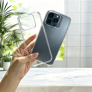 <span class=keywords><strong>Coque</strong></span> de téléphone <span class=keywords><strong>transparente</strong></span> en TPU de luxe, anti-rayures, anti-jaunissement, idéale pour <span class=keywords><strong>iPhone</strong></span> 11 <span class=keywords><strong>12</strong></span> 13 14 15 16 17 Pro Max Plus Air - Product Image 1