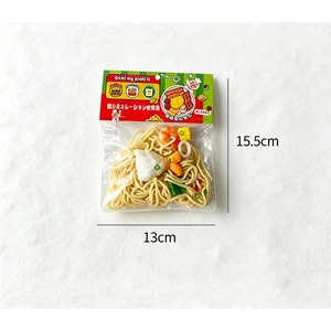 Jouet Squishy Réaliste Fait Main en TPR, Simulation de Ramen aux Fruits de Mer et Nouilles Instantanées, Jouet Anti-Stress et Fidget en TPR Souple - Product Image 3